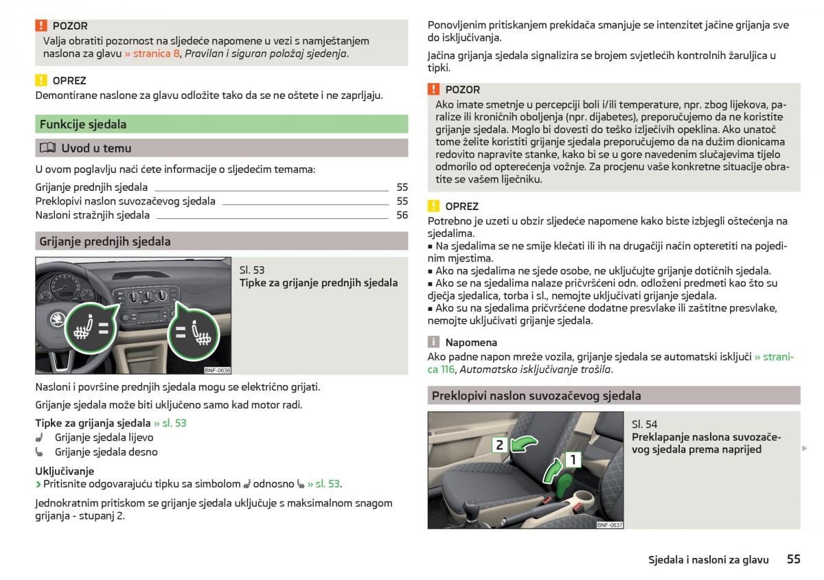 Skoda Citigo vlasnicko uputstvo / page 57