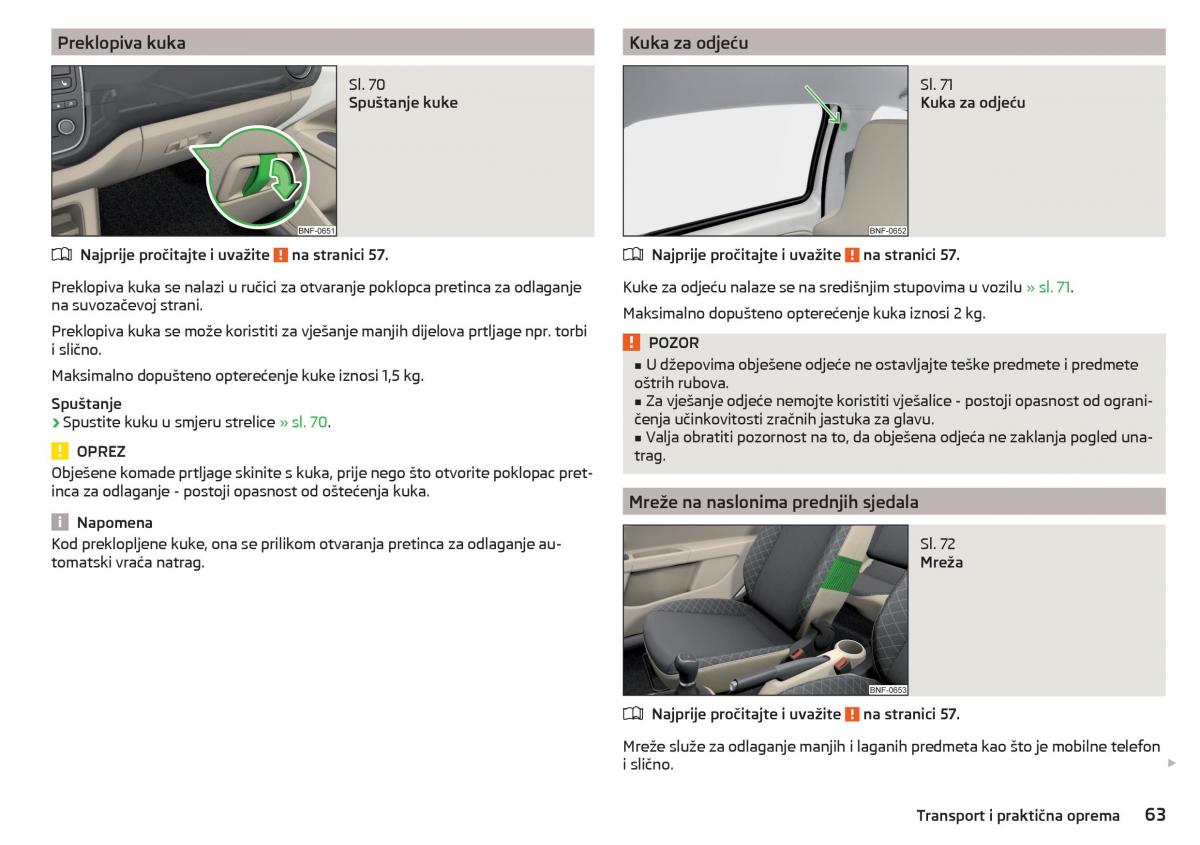 Skoda Citigo vlasnicko uputstvo / page 65