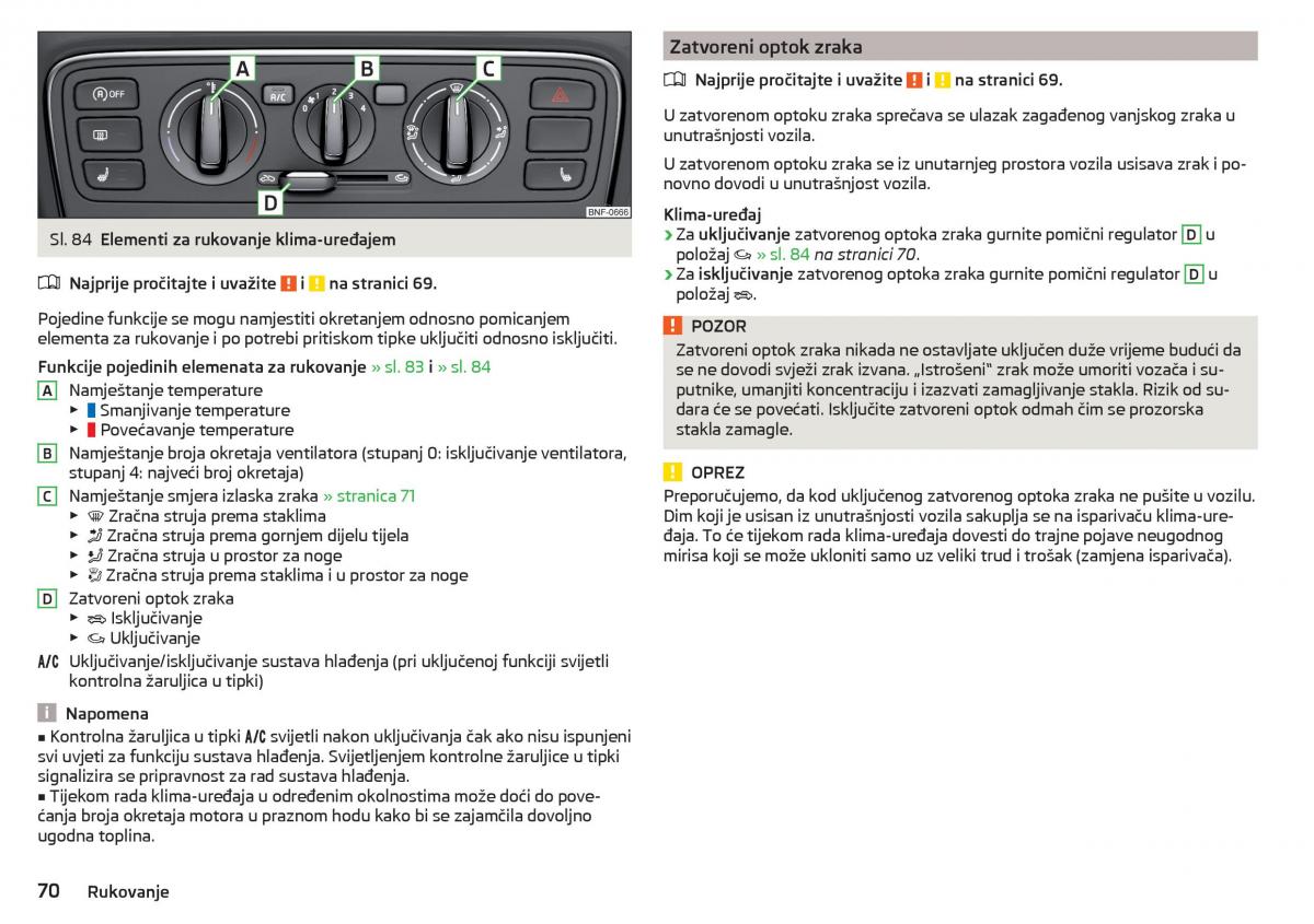 Skoda Citigo vlasnicko uputstvo / page 72