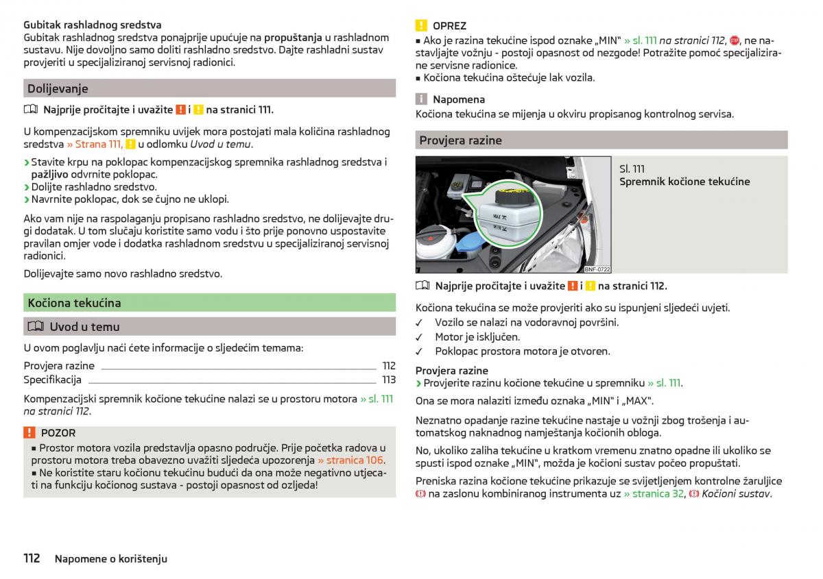 Skoda Citigo vlasnicko uputstvo / page 114