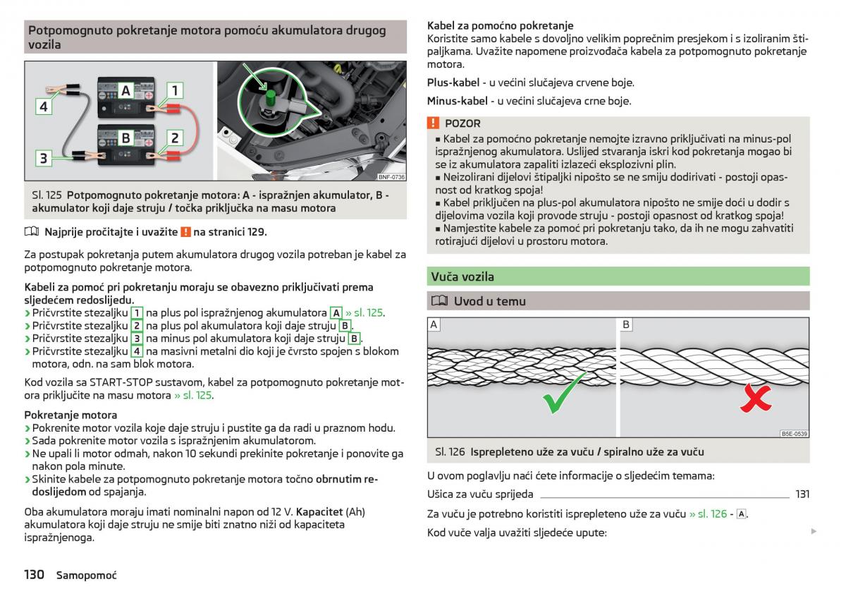 Skoda Citigo vlasnicko uputstvo / page 132