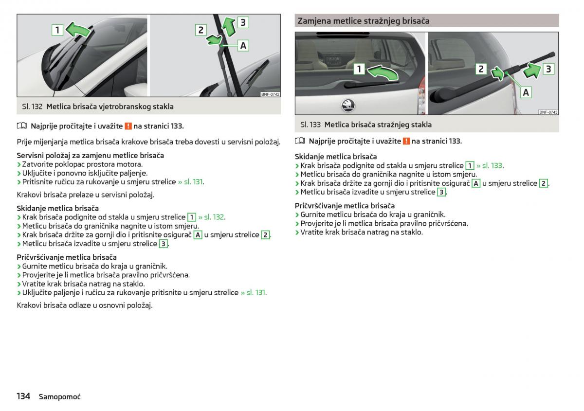 Skoda Citigo vlasnicko uputstvo / page 136