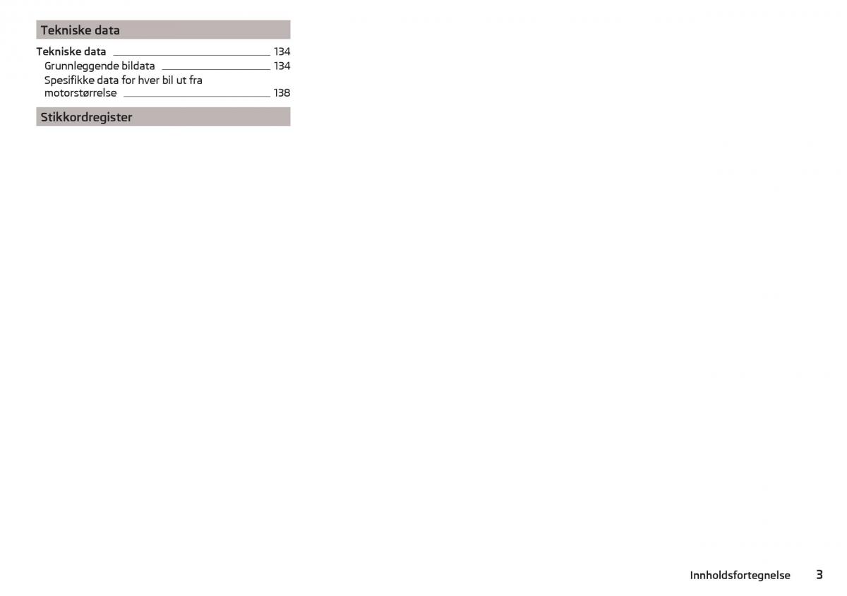 Skoda Citigo bruksanvisningen / page 5