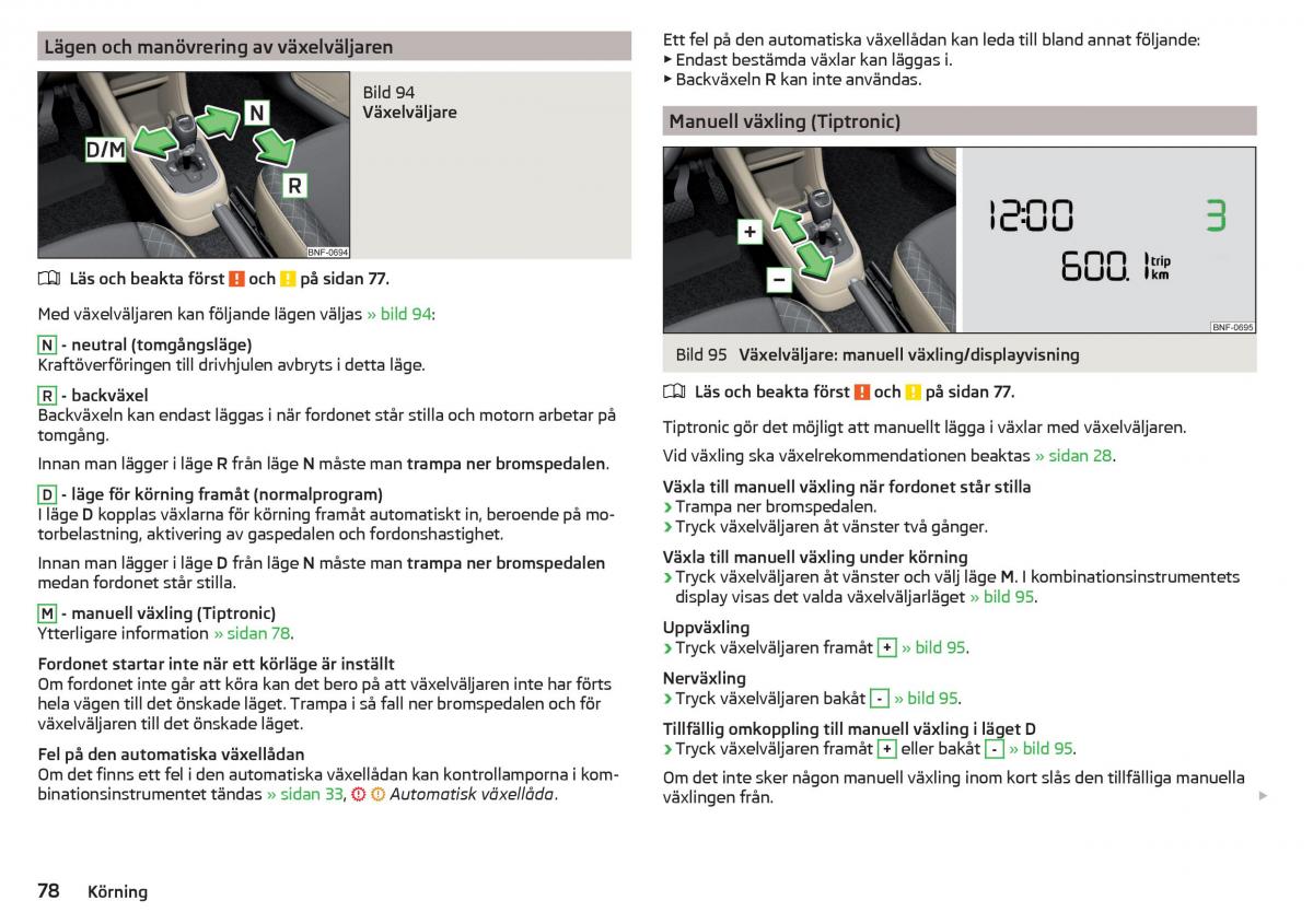 Skoda Citigo instruktionsbok / page 80