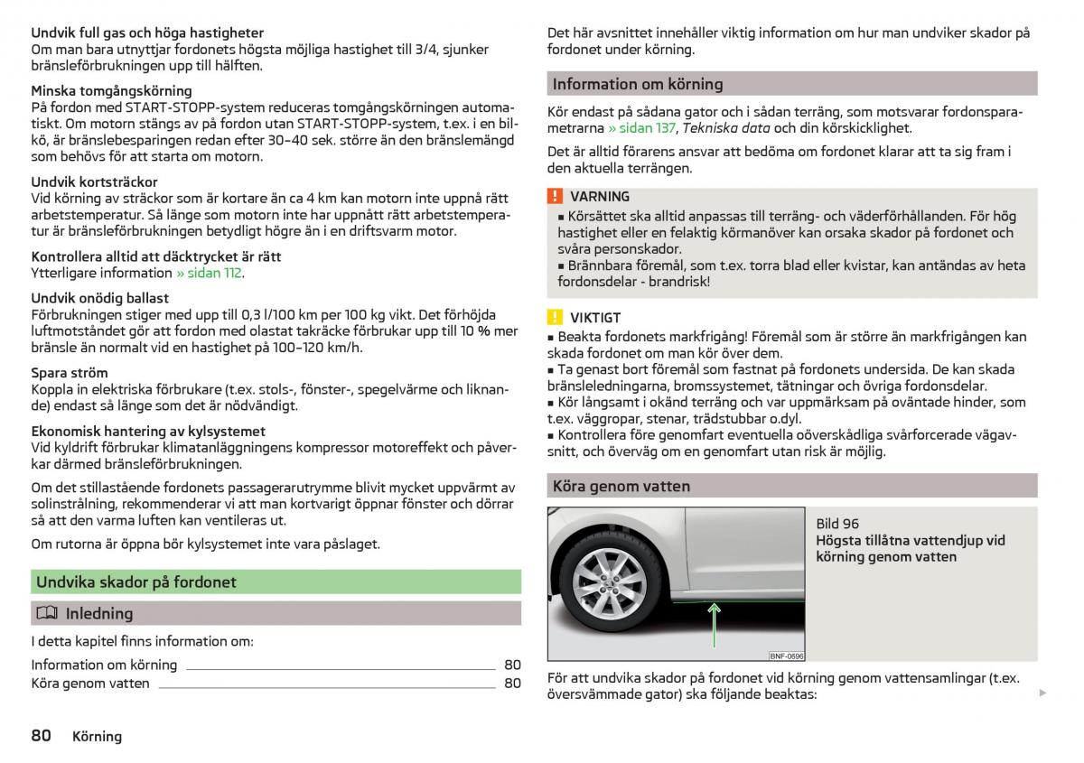 Skoda Citigo instruktionsbok / page 82