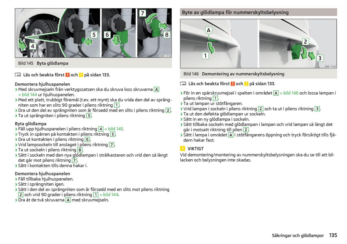 Skoda Citigo instruktionsbok / page 137