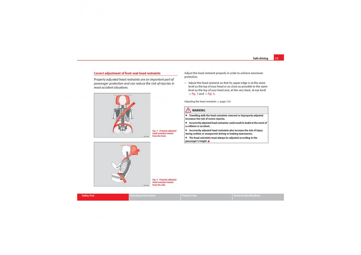 manual  Seat Exeo owners manual / page 15