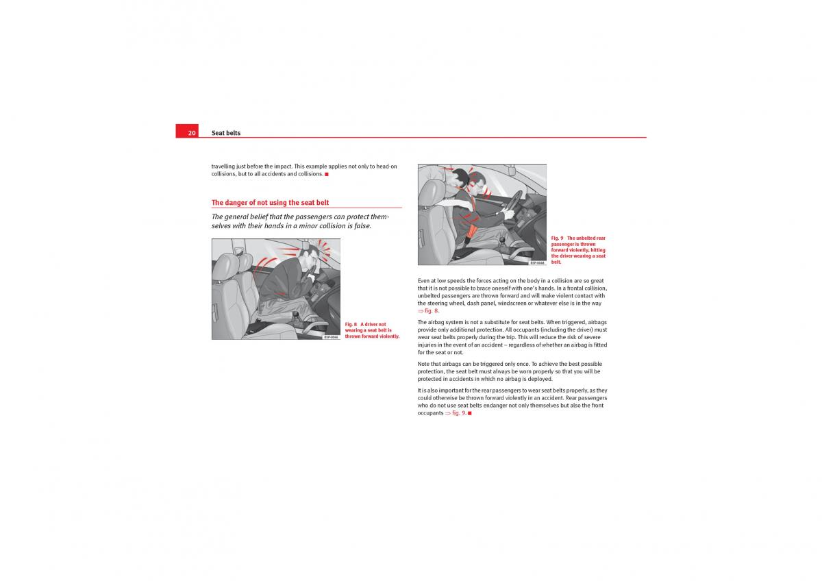 manual  Seat Exeo owners manual / page 22