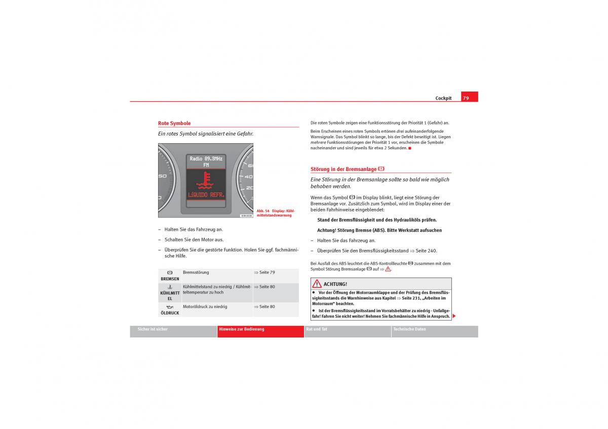 Seat Exeo Handbuch / page 81