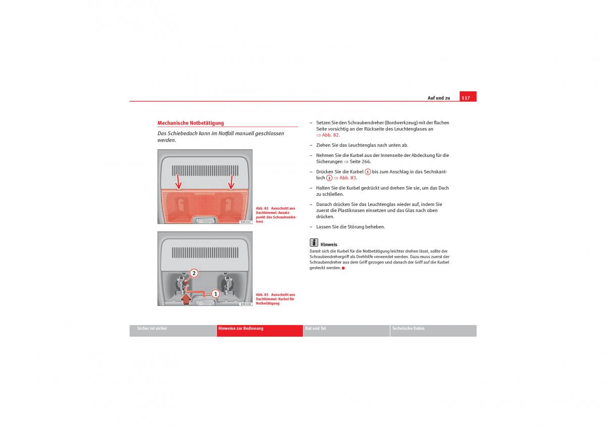 Seat Exeo Handbuch / page 119