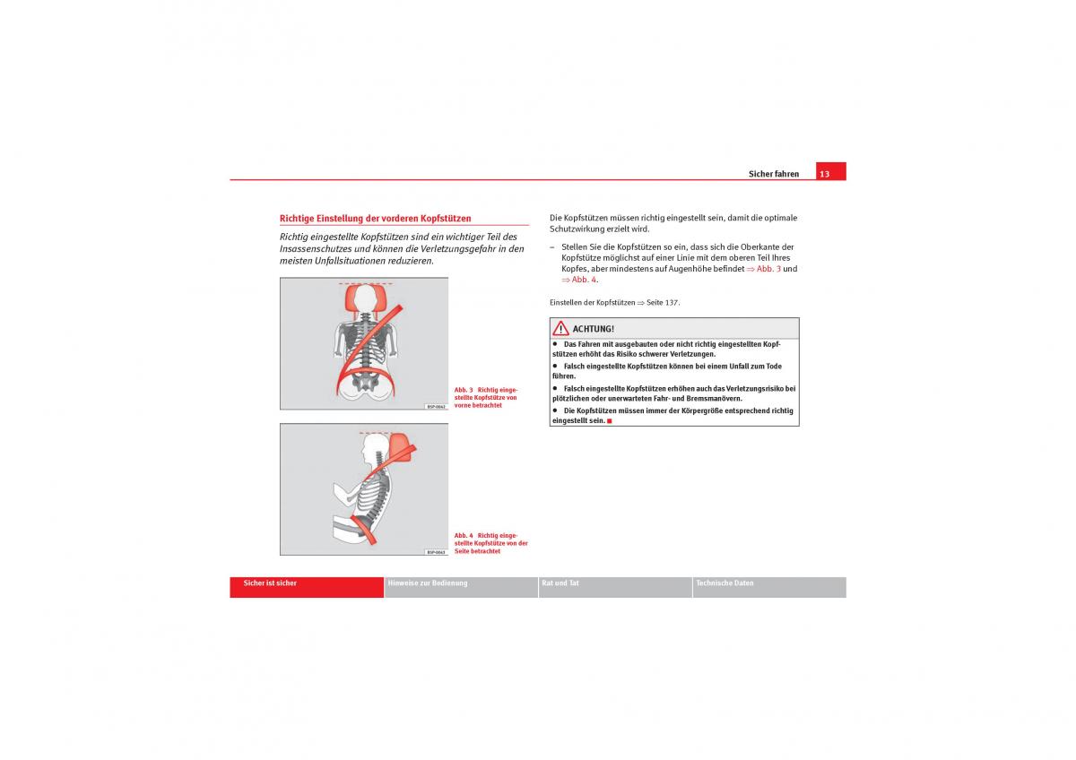 Seat Exeo Handbuch / page 15