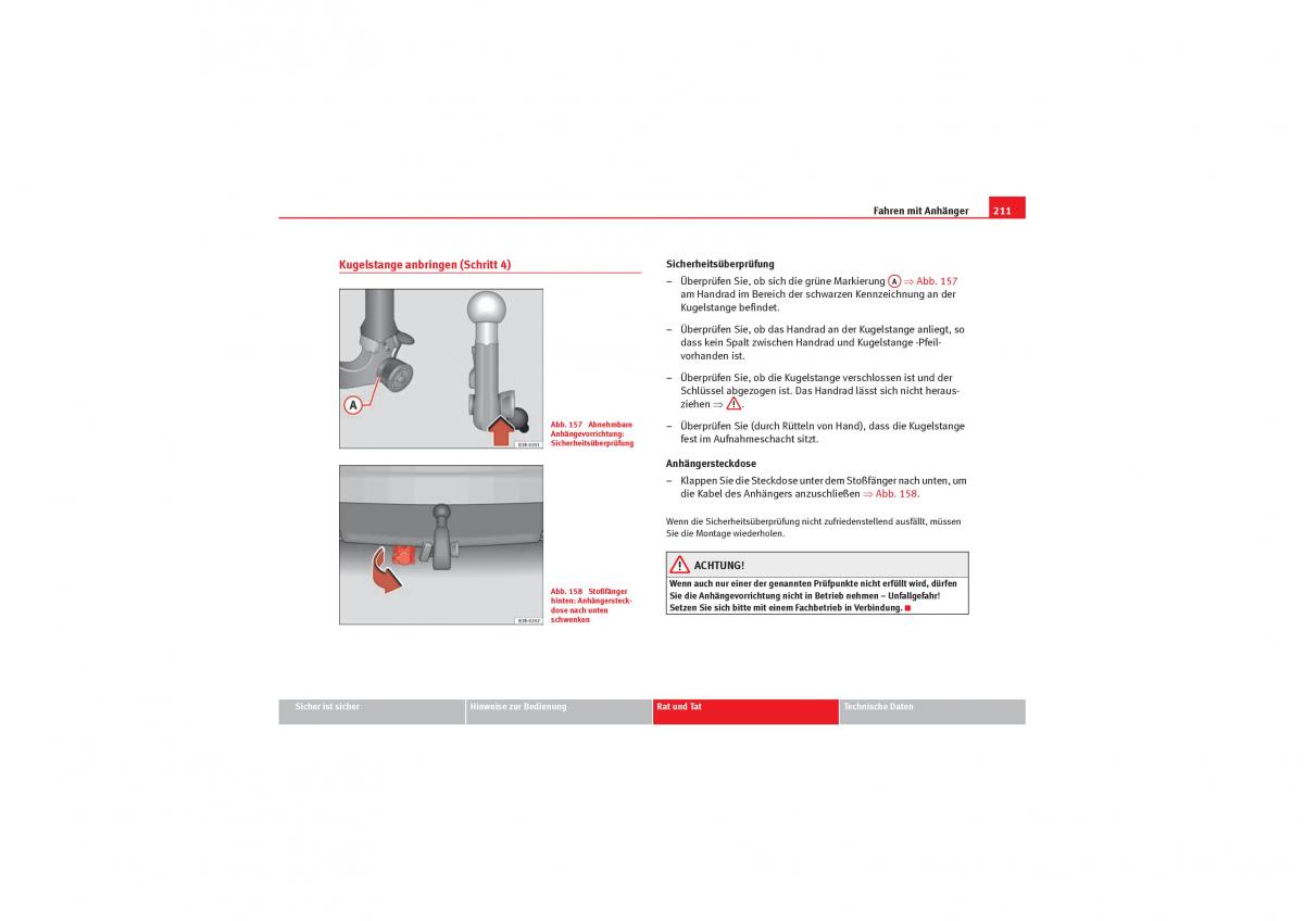 Seat Exeo Handbuch / page 213