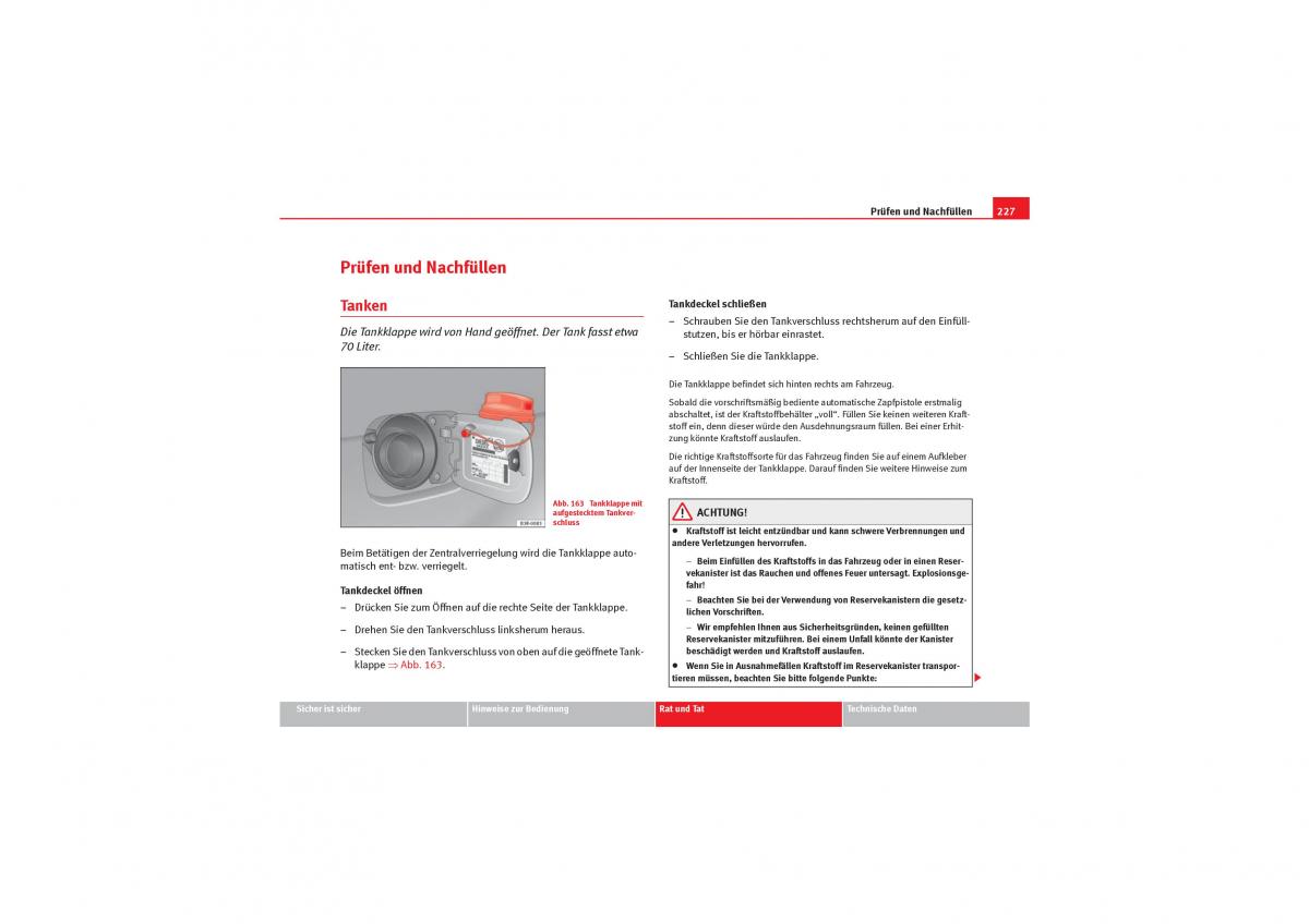 Seat Exeo Handbuch / page 229