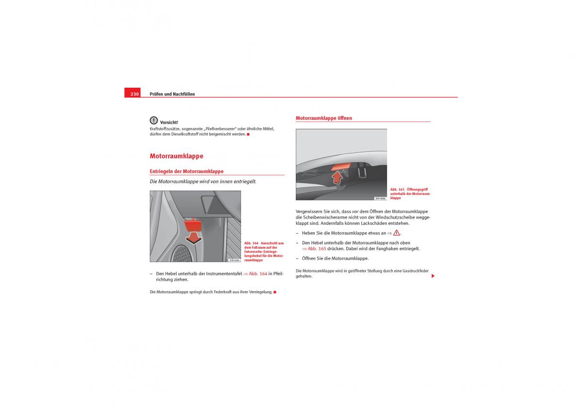 Seat Exeo Handbuch / page 232