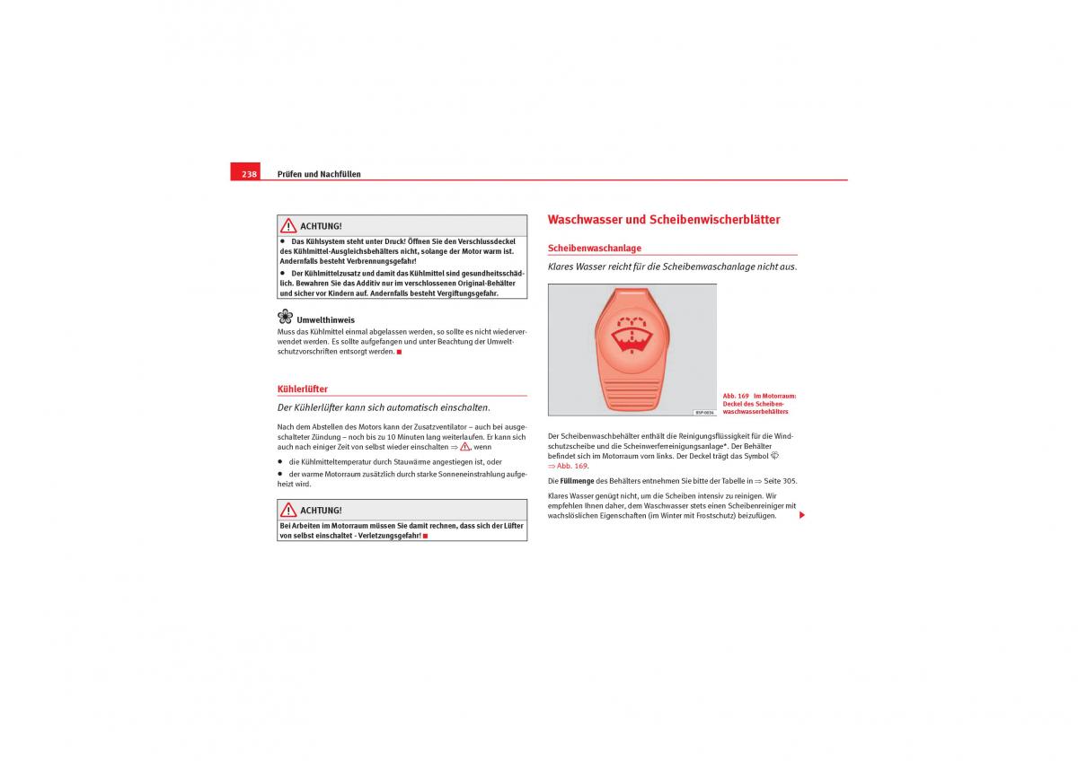 Seat Exeo Handbuch / page 240