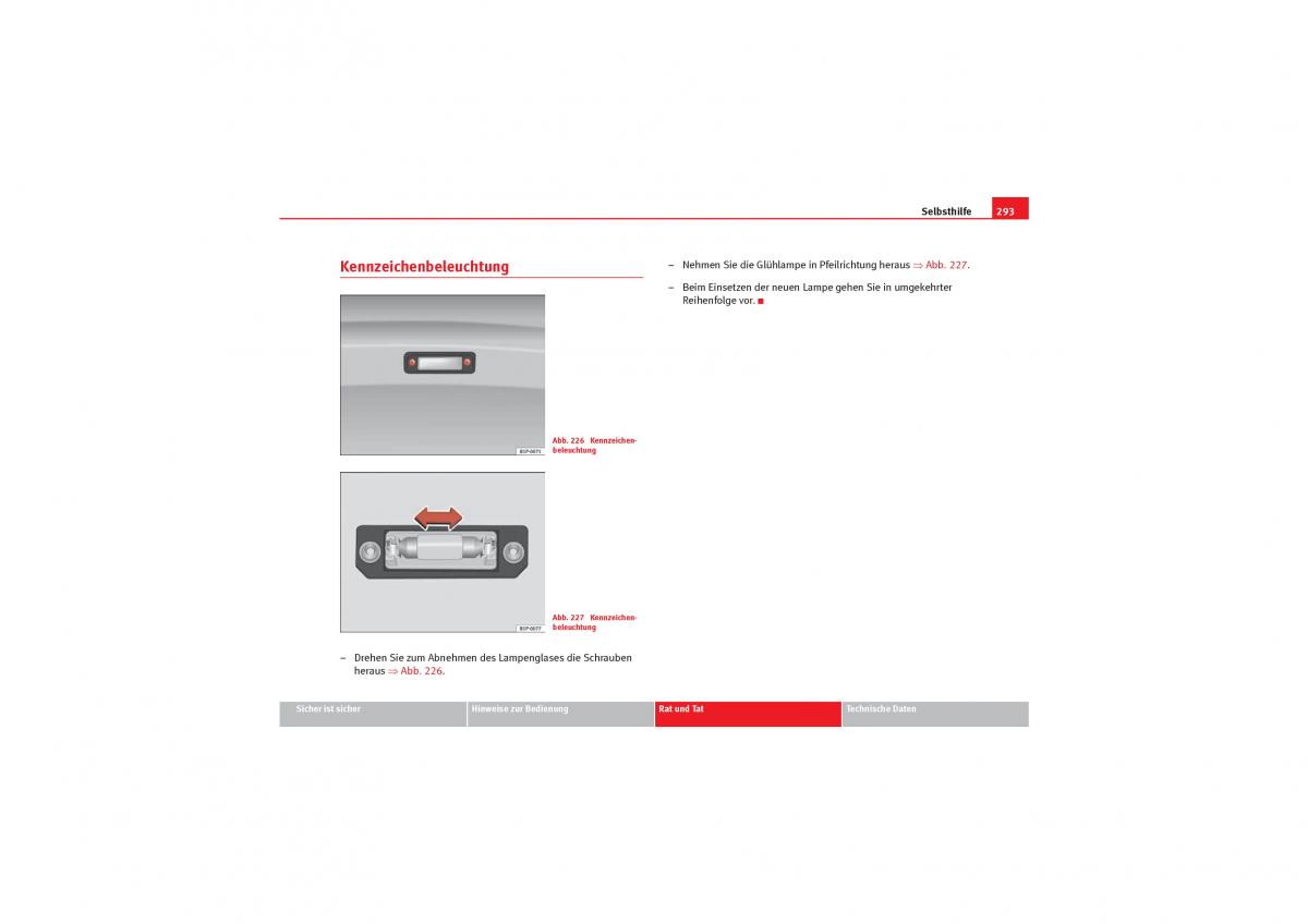 Seat Exeo Handbuch / page 295