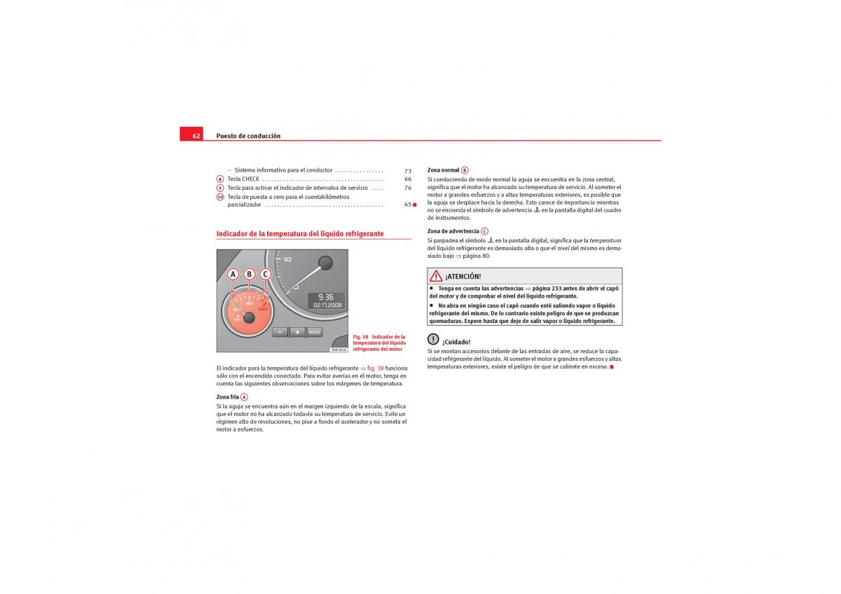 Seat Exeo manual del propietario / page 64