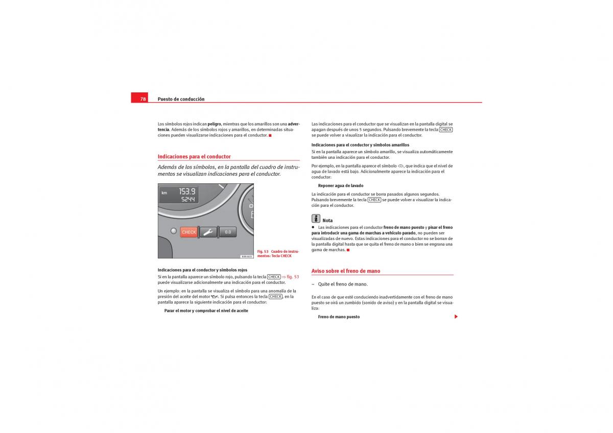 Seat Exeo manual del propietario / page 80