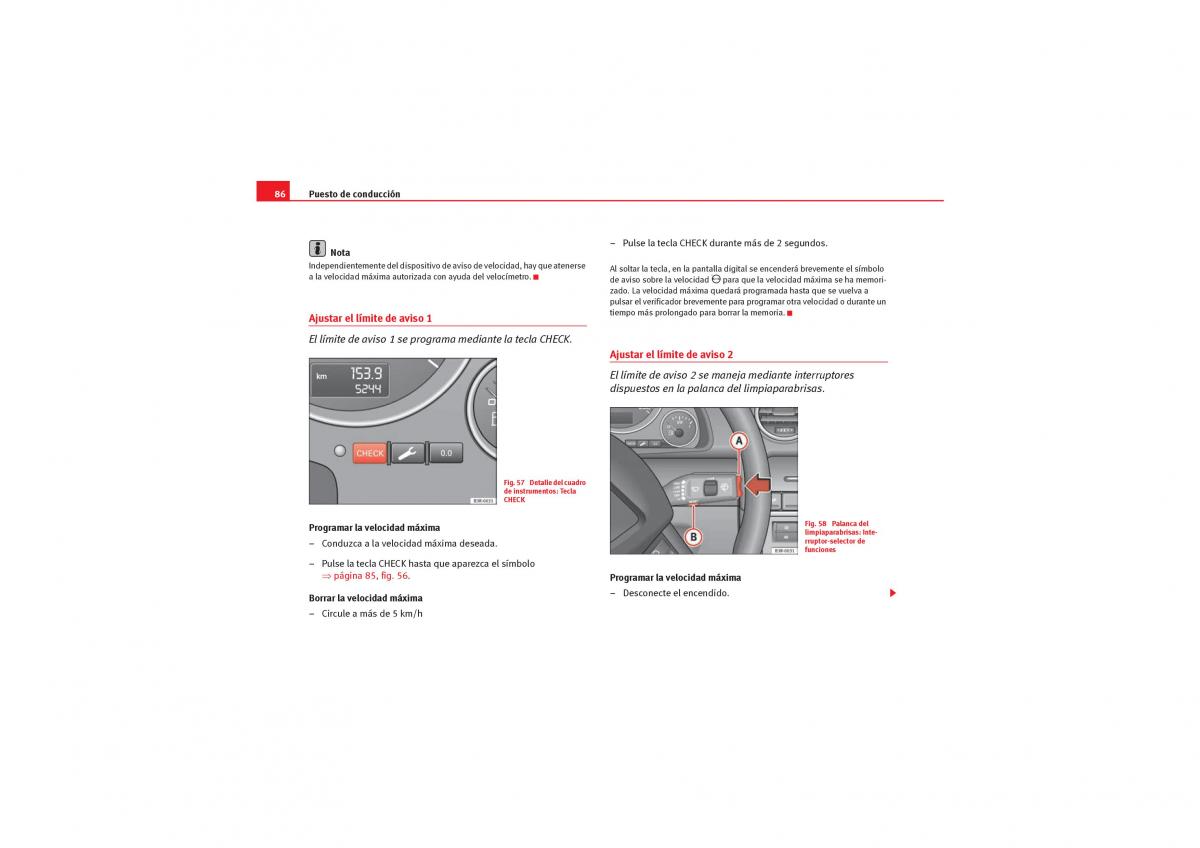 Seat Exeo manual del propietario / page 88