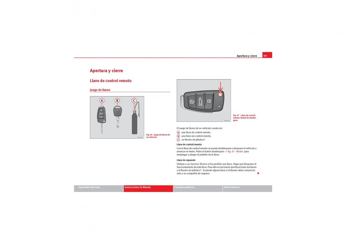 Seat Exeo manual del propietario / page 101