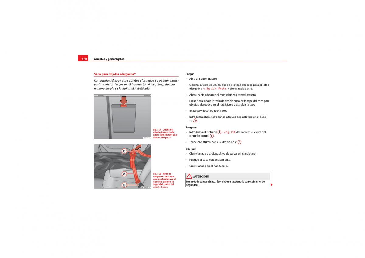 Seat Exeo manual del propietario / page 152