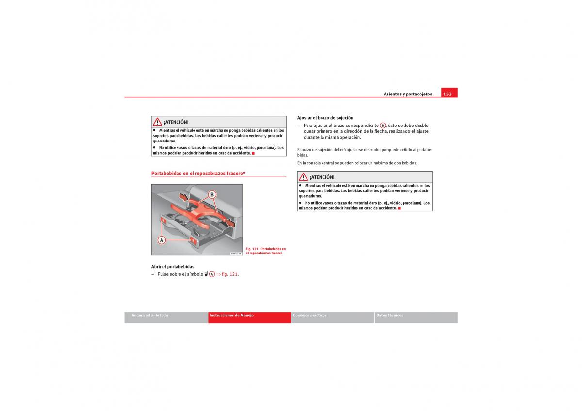 Seat Exeo manual del propietario / page 155