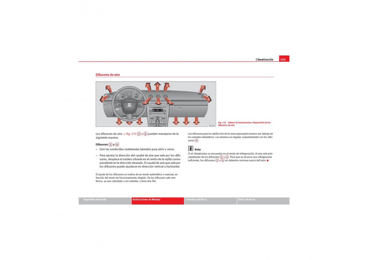 Seat Exeo manual del propietario / page 171