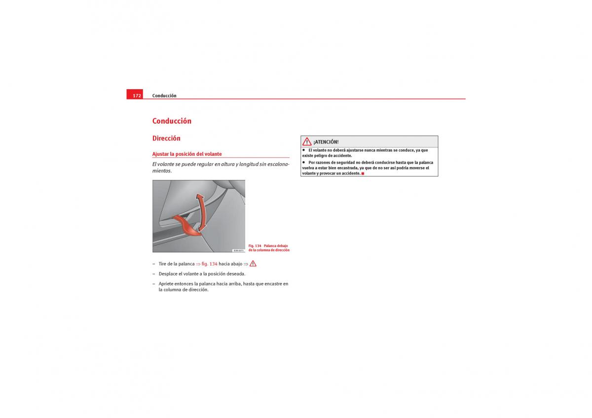 Seat Exeo manual del propietario / page 174