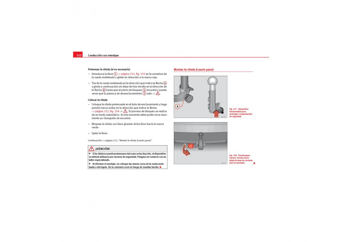 Seat Exeo manual del propietario / page 214