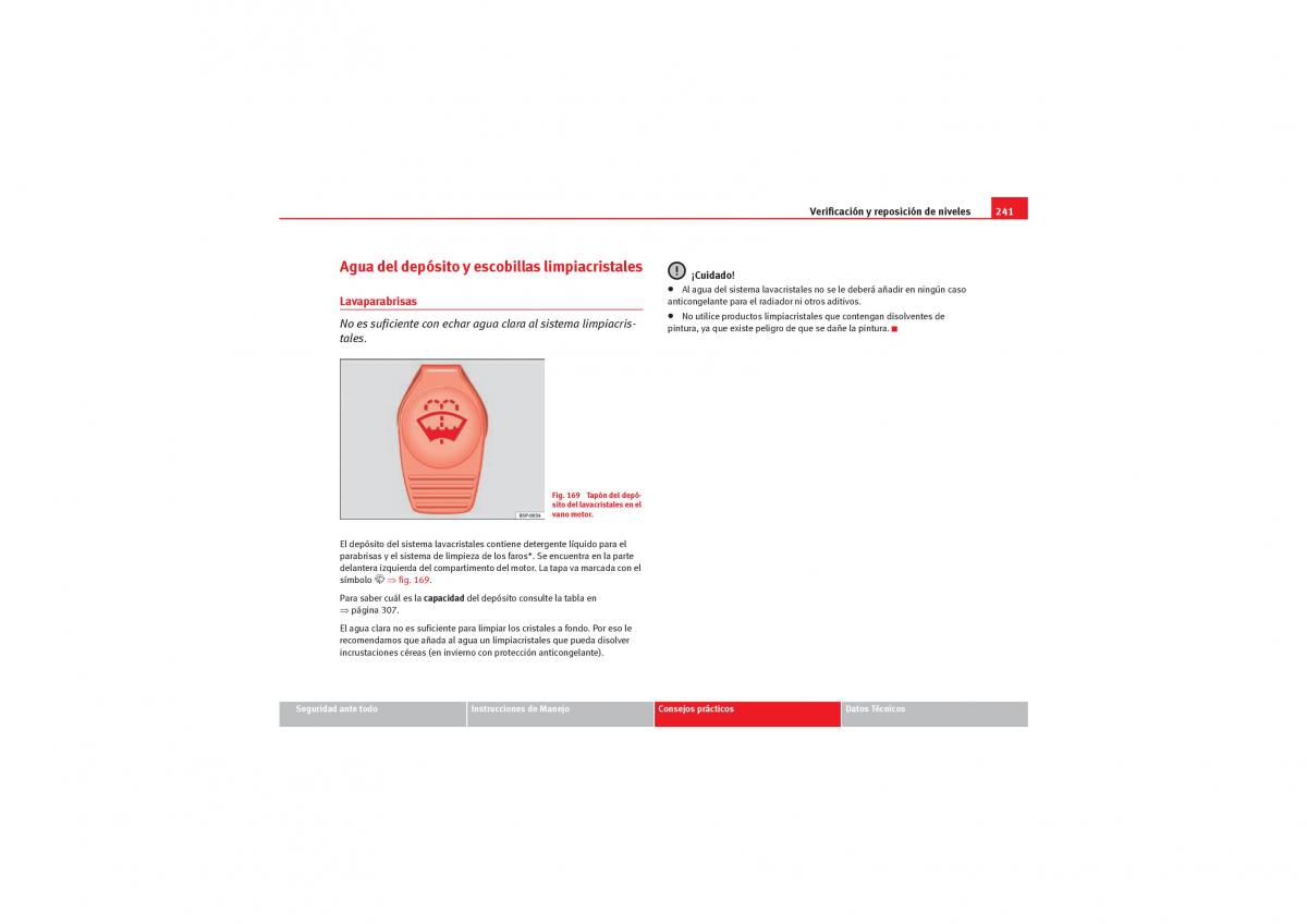 Seat Exeo manual del propietario / page 243