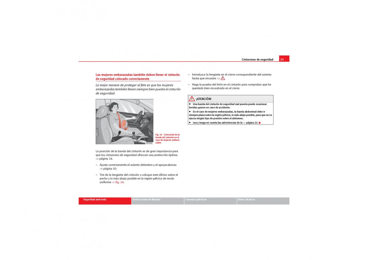 Seat Exeo manual del propietario / page 27