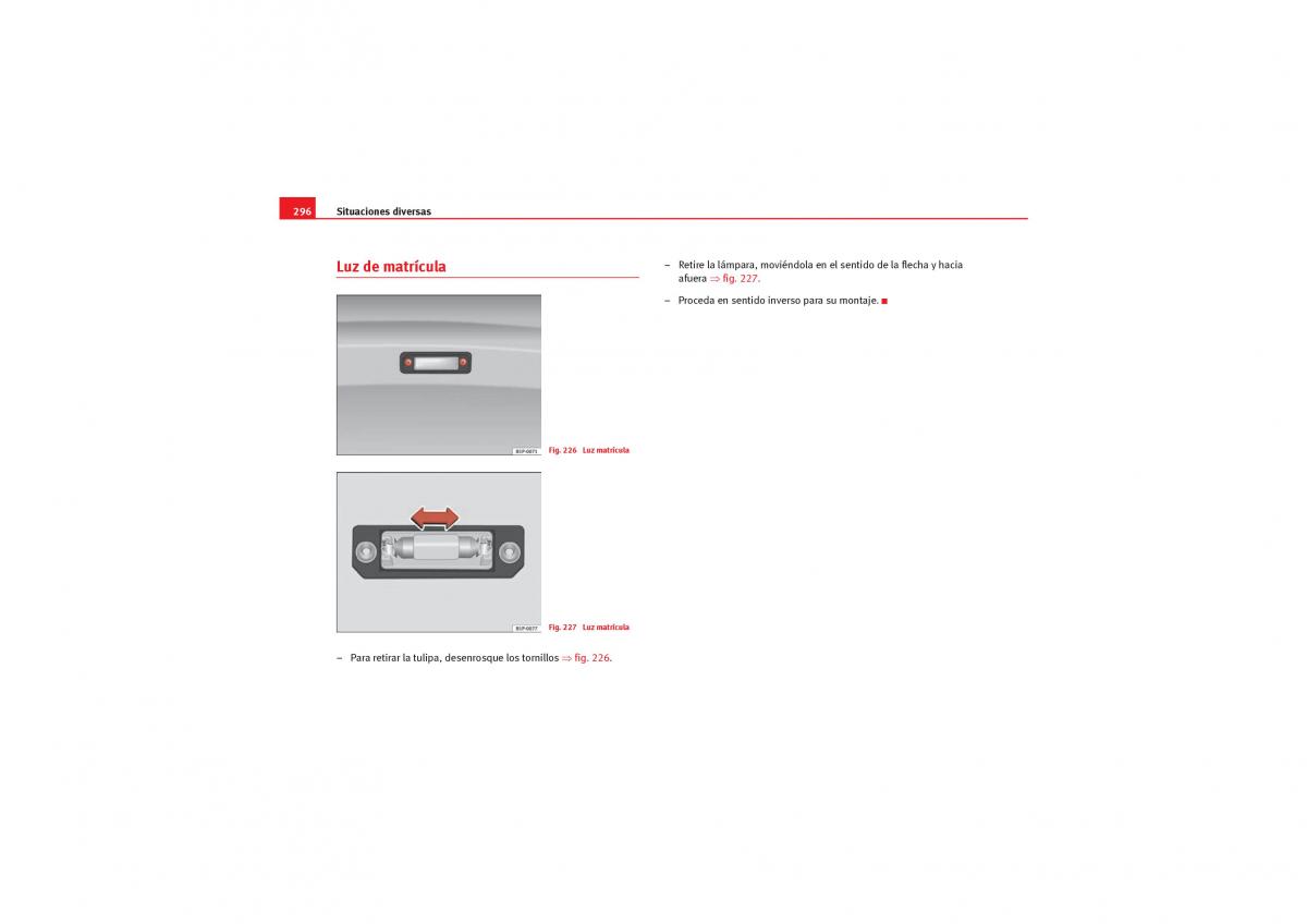 Seat Exeo manual del propietario / page 298