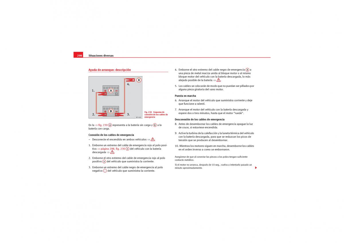 Seat Exeo manual del propietario / page 300