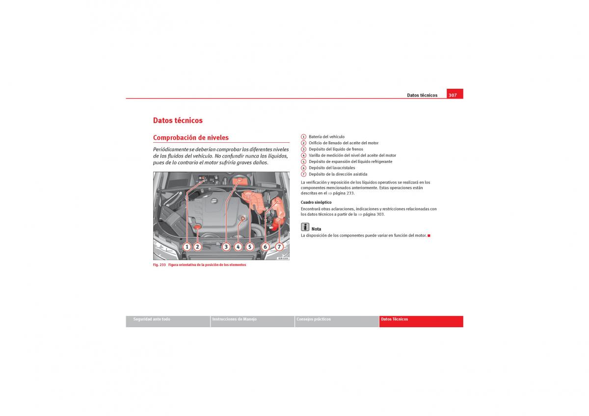 Seat Exeo manual del propietario / page 309