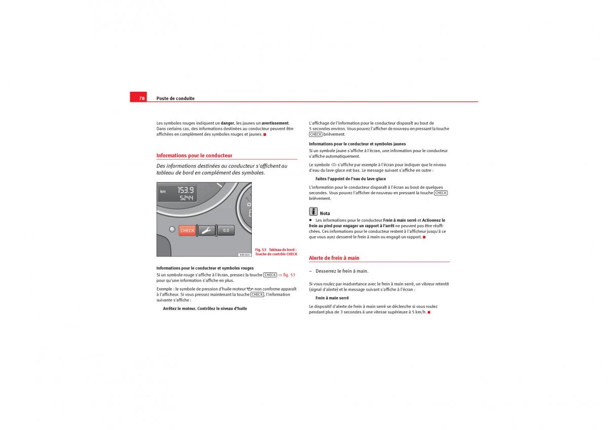 Seat Exeo manuel du proprietaire / page 80