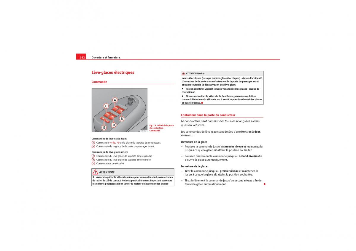 Seat Exeo manuel du proprietaire / page 114