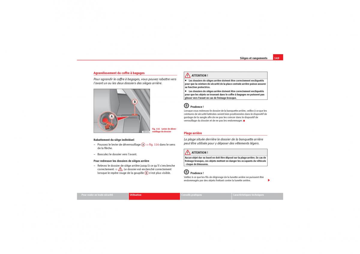 Seat Exeo manuel du proprietaire / page 151