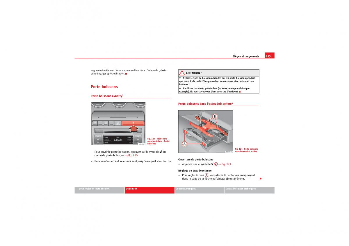 Seat Exeo manuel du proprietaire / page 155