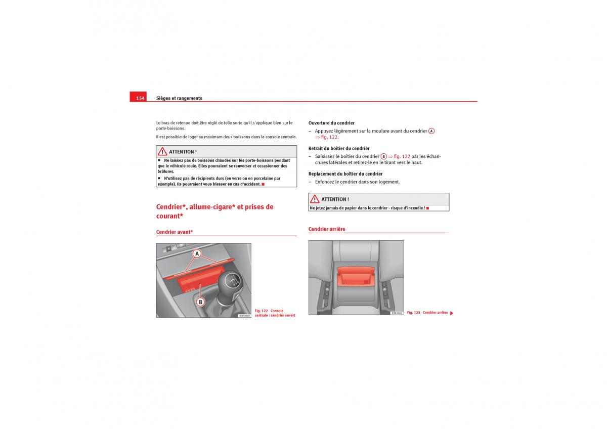 Seat Exeo manuel du proprietaire / page 156