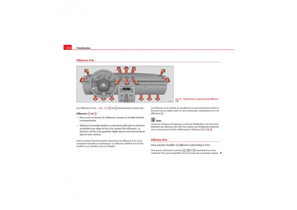 Seat Exeo manuel du proprietaire / page 172