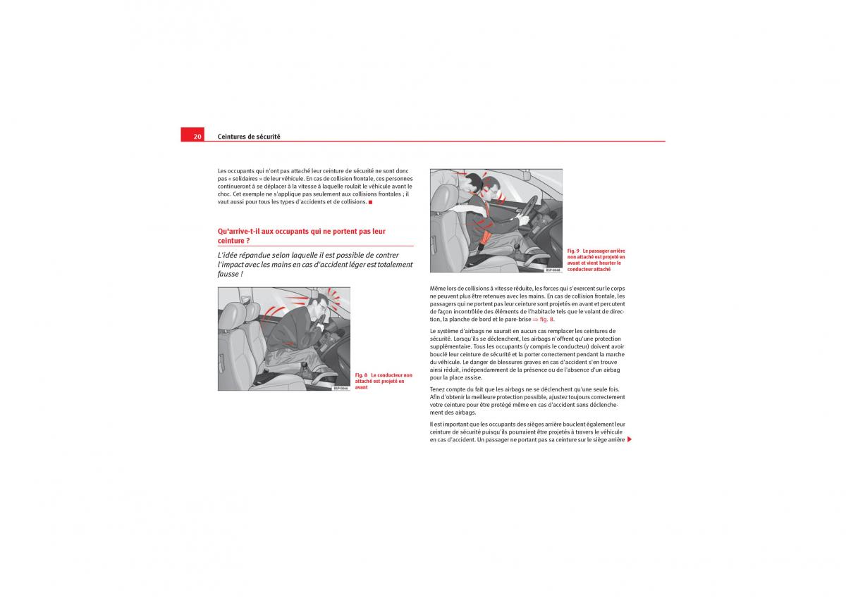 Seat Exeo manuel du proprietaire / page 22