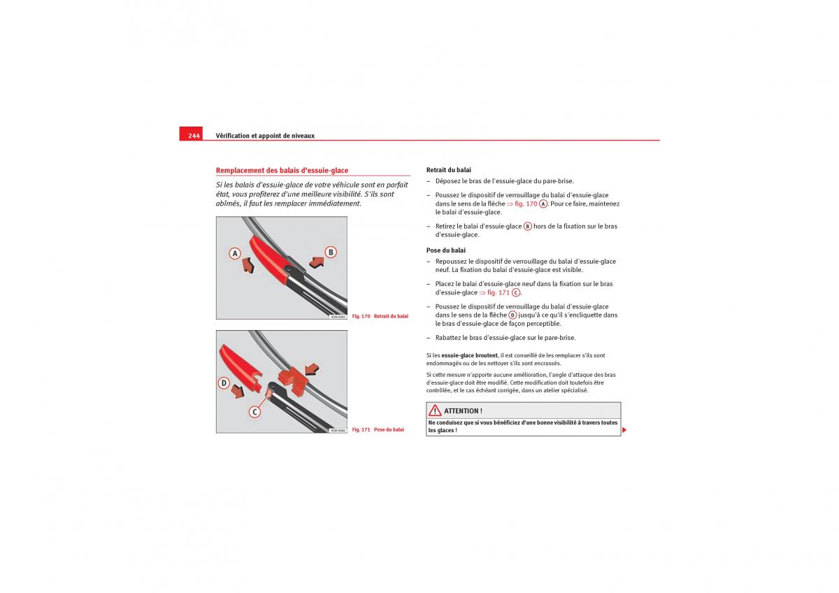 Seat Exeo manuel du proprietaire / page 246