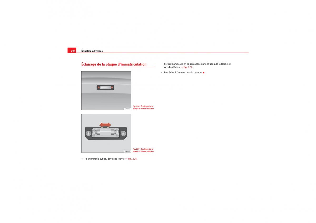 Seat Exeo manuel du proprietaire / page 300