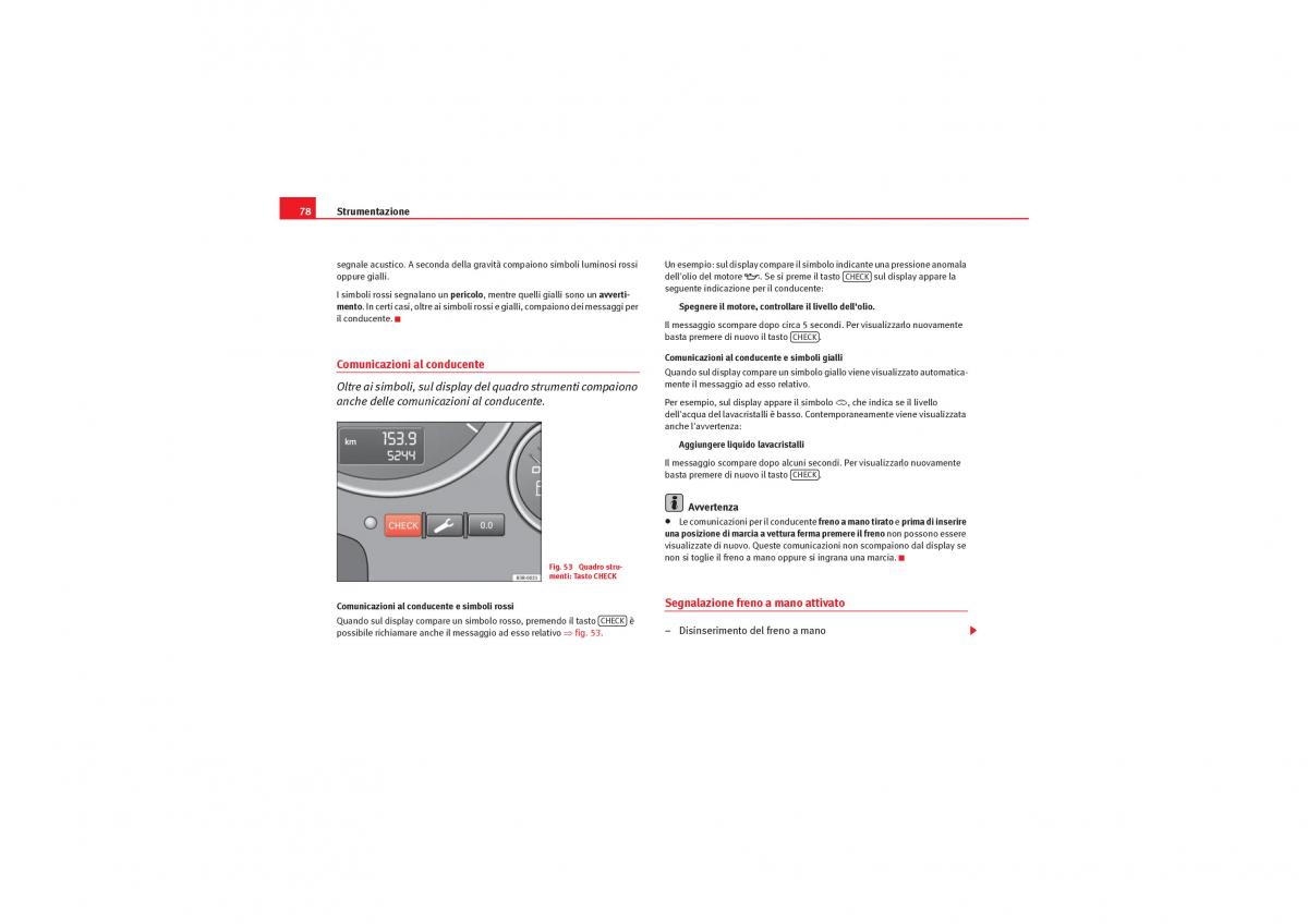 Seat Exeo manuale del proprietario / page 80