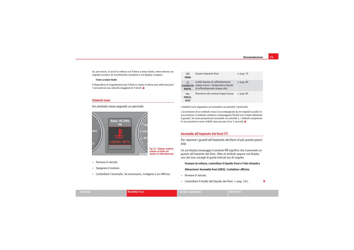 Seat Exeo manuale del proprietario / page 81