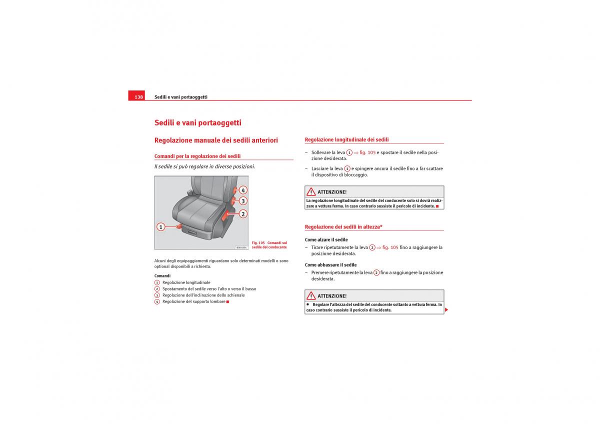 Seat Exeo manuale del proprietario / page 140