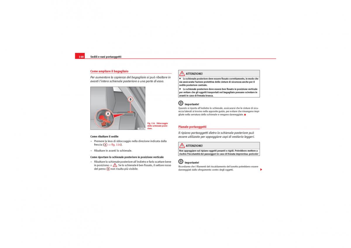 Seat Exeo manuale del proprietario / page 150