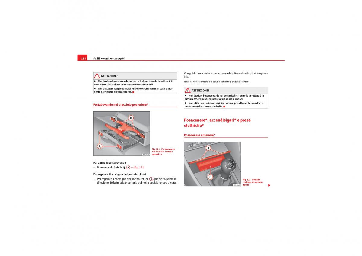 Seat Exeo manuale del proprietario / page 154