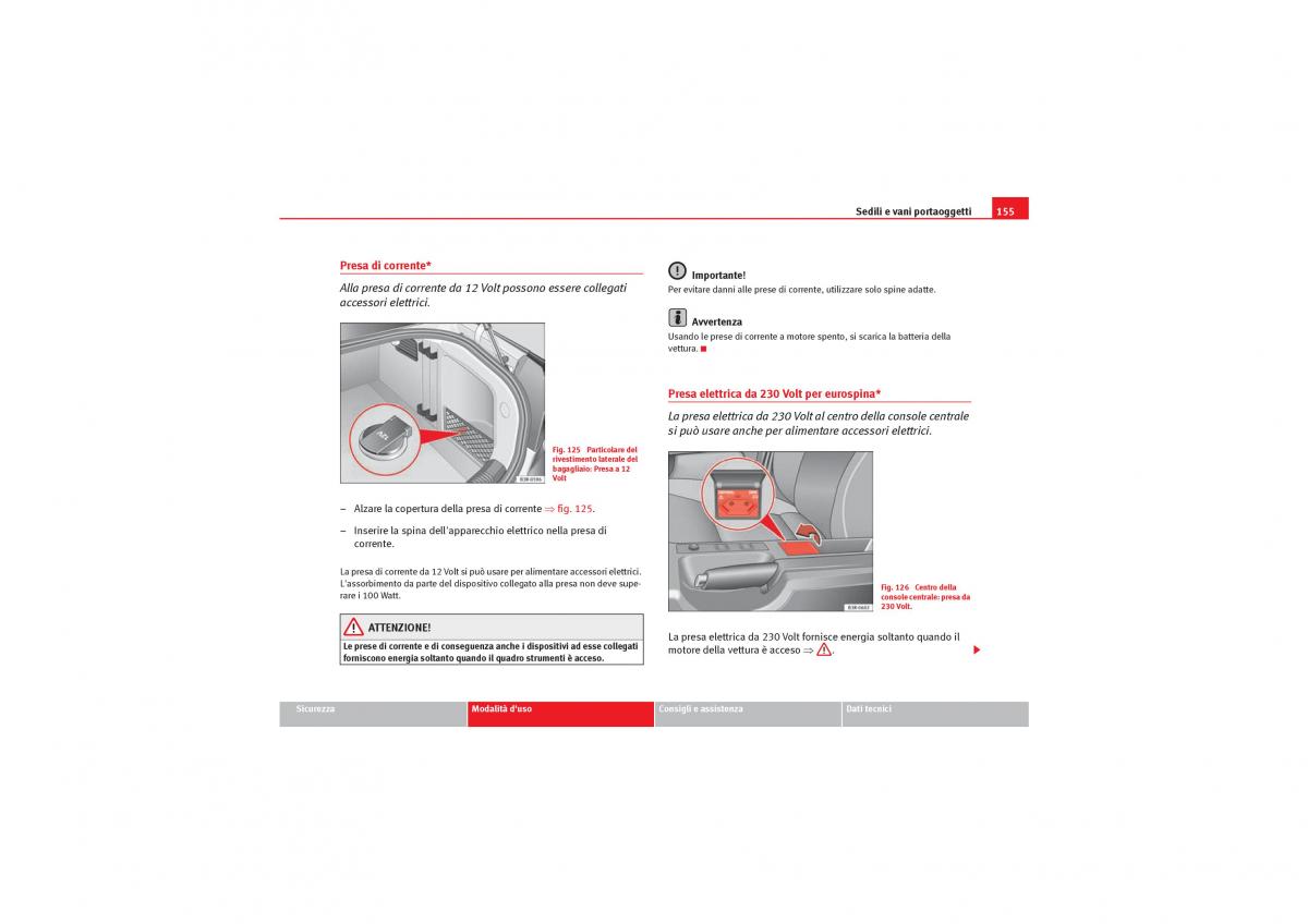 Seat Exeo manuale del proprietario / page 157