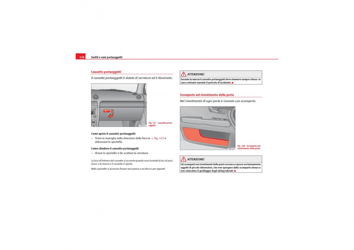 Seat Exeo manuale del proprietario / page 160